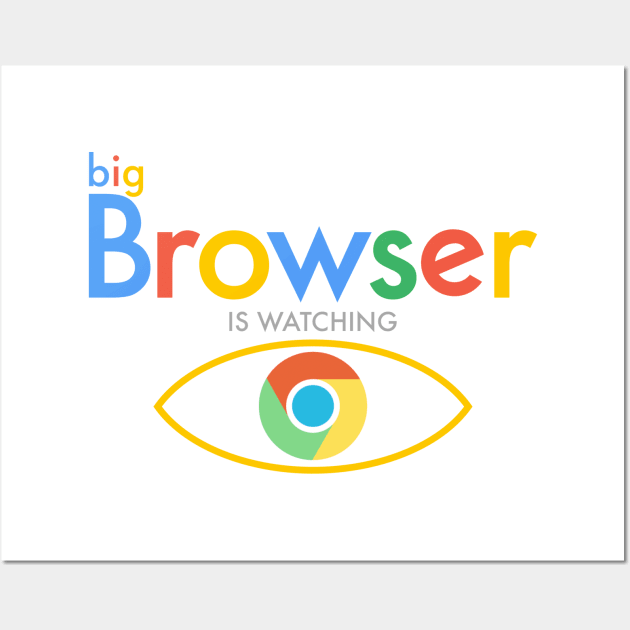 Big Browser - Is Watching Wall Art by trev4000